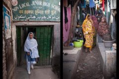 Images from Geneva Camp for stateless people in Dhaka Bangladesh